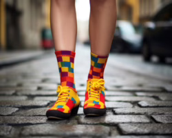 Skarpetki personalizowane - jako połączenie stylu jakości i indywidualizmu