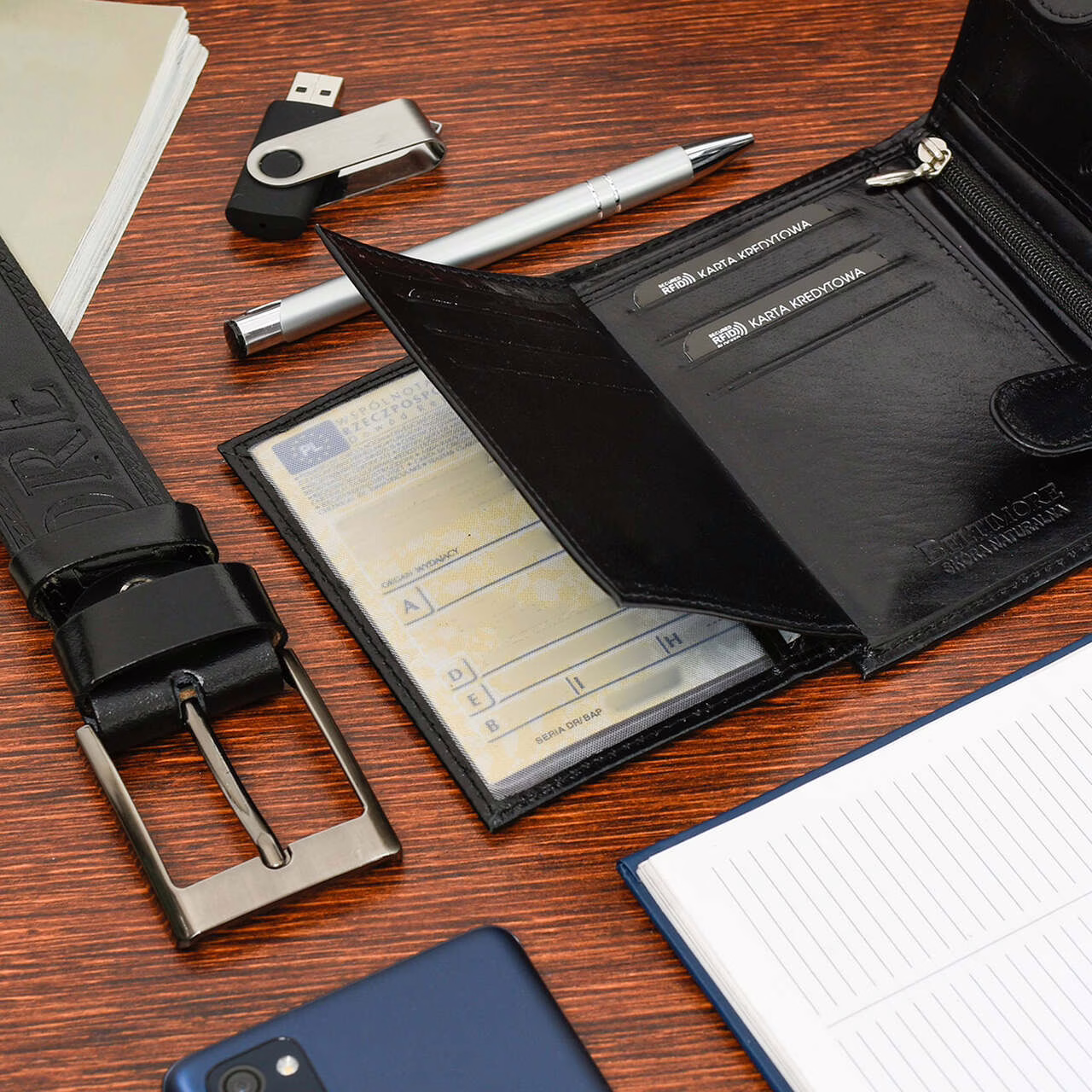 Moc Elegancji: Zestaw Prezentowy Męski Z Galanterią Skórzaną – Idealny Prezent Dla Niego!