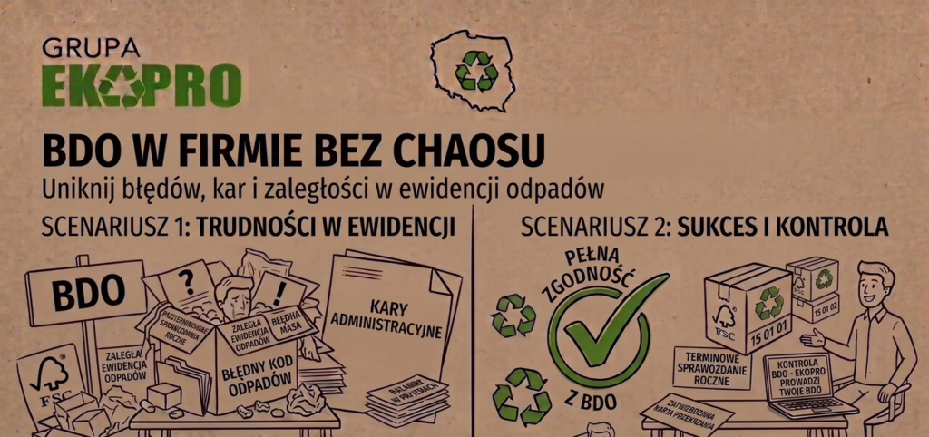 BDO w firmie bez chaosu: jak uniknąć błędów kar i zaległości w ewidencji odpadów